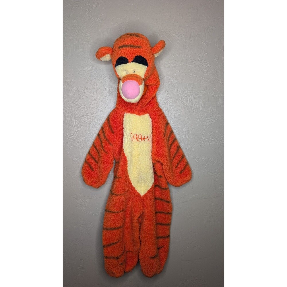 Vintage Disney Store 2T-4T Orange Winnie The Pooh Tigger One Piece Costume
